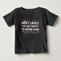 Most Likely To Ask Santa To Define Good Christmas 