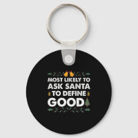 Most Likely To Ask Santa To Define Good Christmas