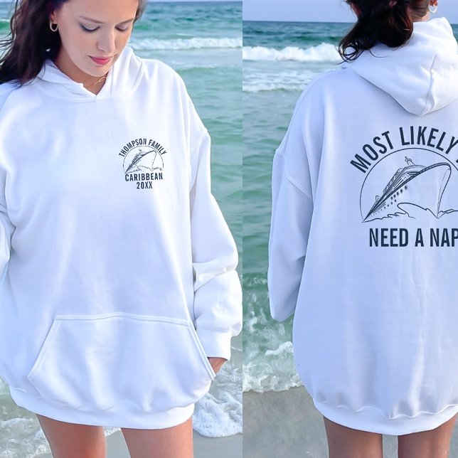 Most Likely To Bachelorette Family Vacay Cruise Hoodie (Creator Uploaded)