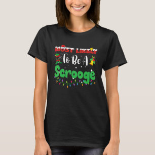 Most Likely To Be A Scrooge Christmas Family Group T-Shirt
