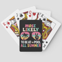 Most Likely To Be At The Pool All Summer Teacher