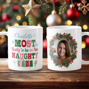 Most Likely to Be on the Naughty List Coffee Mug