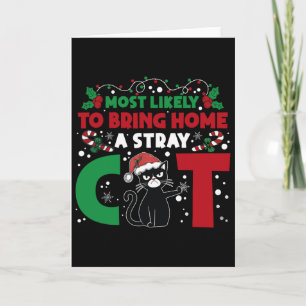 Most Likely To Bring Home A Stray Cat Matching Chr Card