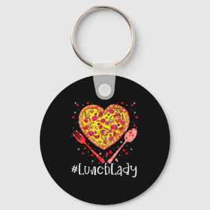 Most Likely To Christmas Be On The Nice Pizza Lunc Key Ring