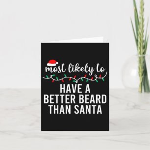 Most Likely To Christmas Matching Family Pyjamas F Card