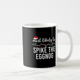 Most Likely To Christmas Matching Family Pyjamas F Coffee Mug