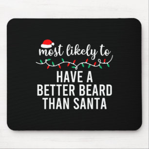Most Likely To Christmas Matching Family Pyjamas F Mouse Mat