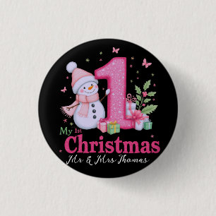 Most Likely to Dance with Santa, Bruh 3 Cm Round Badge