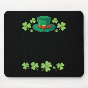 Most likely to do an irish goodbye funny st patric mouse mat