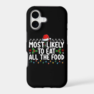Most Likely To Eat All The Food Christmas Family
