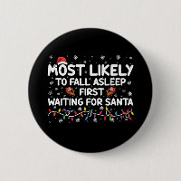 Most Likely To Fall Asleep First Funny Xmas Family