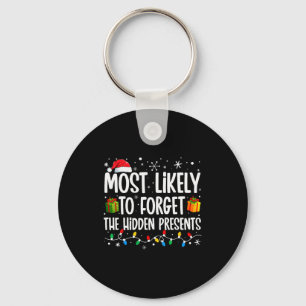 Most Likely To Forget The Hidden Family Christmas Key Ring