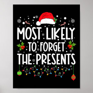 Most Likely To Forget The Hidden Presents Family C Poster
