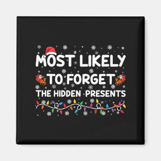 Most Likely To Forget The Hidden Xmas Magnet
