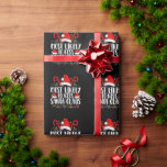 Most Likely To Kiss Santa Claus Christmas Family  Wrapping Paper<br><div class="desc">Most Likely To Kiss Santa Claus Christmas Family Funny Xmas</div>