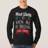 Most Likely To Know All The Christmas Song Lyrics