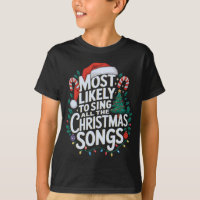 Most Likely To Know All The Christmas Songs Pajama