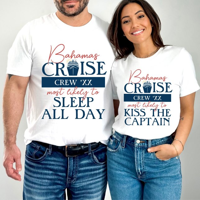 Most Likely To Matching Custom Funny Cruise Group T-Shirt (Creator Uploaded)