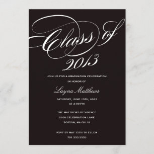 MOST LIKELY TO SUCCEED GRADUATION INVITATION