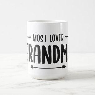 Most Loved Grandma Coffee Mug