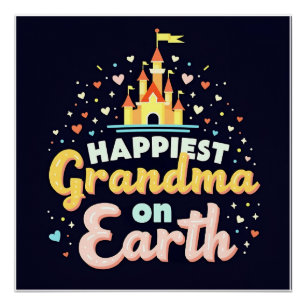 Most Magical Grandma, Fantasy Castle  Poster