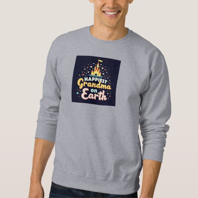 Most Magical Grandma, Fantasy Castle  Sweatshirt (Front)