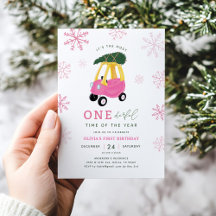 Most ONEderful Time Of The Year Pink 1st Birthday