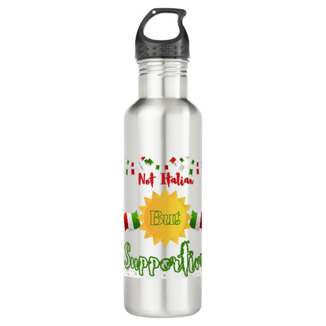 Most Popular Italian Foods & Dishes 710 Ml Water Bottle (Front)