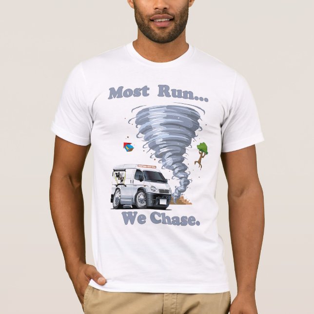 Most Run. We Chase Tee (Front)