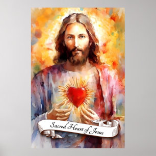 Most Sacred Heart of Jesus Poster