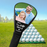 Most Tee-Riffic UNCLE Personalised Golfer Photo Golf Head Cover<br><div class="desc">Most Tee-Riffic Uncle! ... Two of your favourite things, golf and the kids ! Now you can take them with you as you play 18 holes . Customise these golf head covers with your child's favourite photo and name. Great gift to all golf dads , uncle, grandpa and golf lovers,...</div>