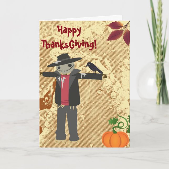 Most thankful for you - Thanksgiving greeting card (Front)