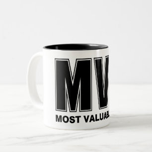Most Valuable Pop Two-Tone Coffee Mug
