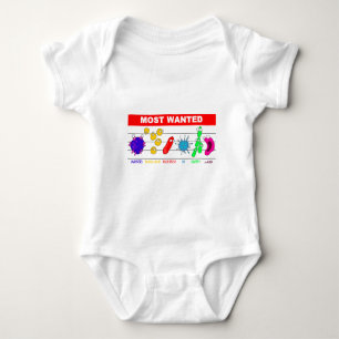 Most Wanted Baby Bodysuit