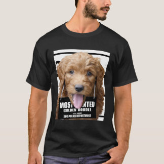 Most Wanted Golden Doodle Golden Retriever Poodle T-Shirt