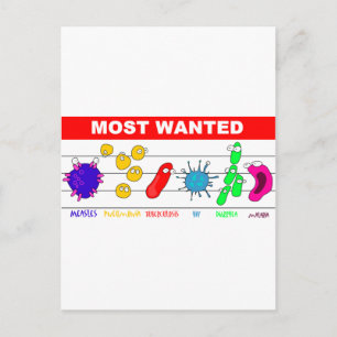 Most Wanted Postcard