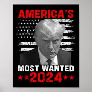 Most Wanted Trump 2024 Poster