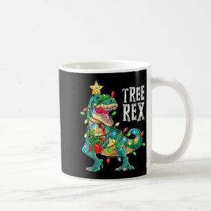 Most Wonderful Christmas Co Dinosaur Christmas Tre Coffee Mug