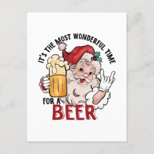 Most Wonderful Time for a Beer Enclosure Card