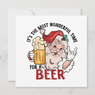 Most Wonderful Time for a Beer Invitation
