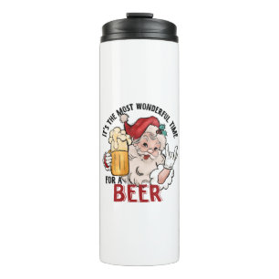 Most Wonderful Time for a Beer Thermal Tumbler