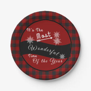 Most Wonderful time Paper Plate