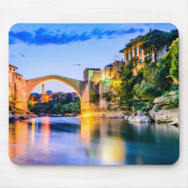 Mostar, Bosnia and Herzegovina Mouse Mat (Front)