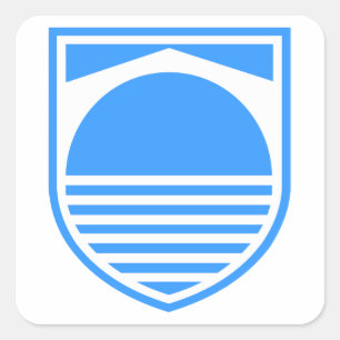 Mostar Coat of Arms Square Sticker