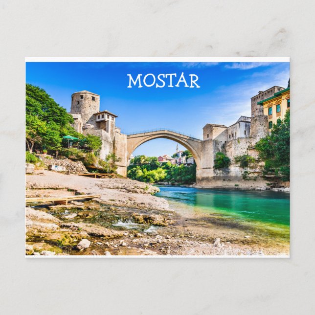 Mostar Postcard (Front)