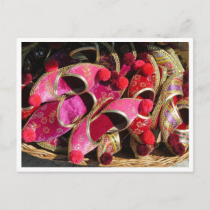 Mostar souvenir slippers view postcard