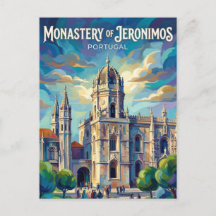 Mosteiro do Jerónimos Portugal Postcard