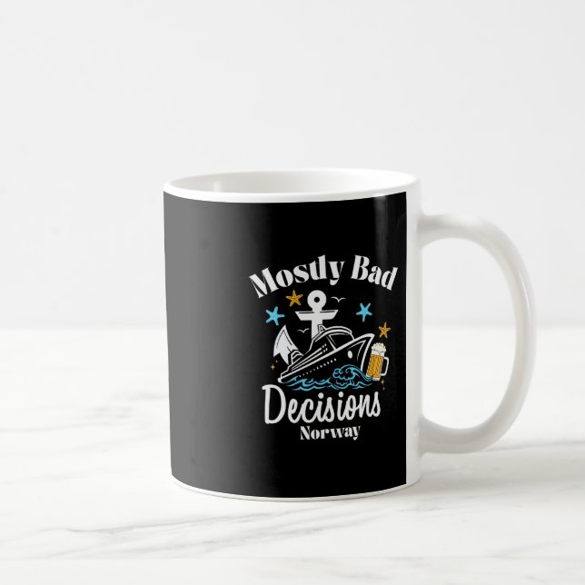 Mostly D Decisions Norway Spring Break  Coffee Mug (Right)