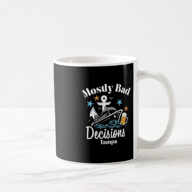 Mostly D Decisions Tampa Spring Break  Coffee Mug (Right)