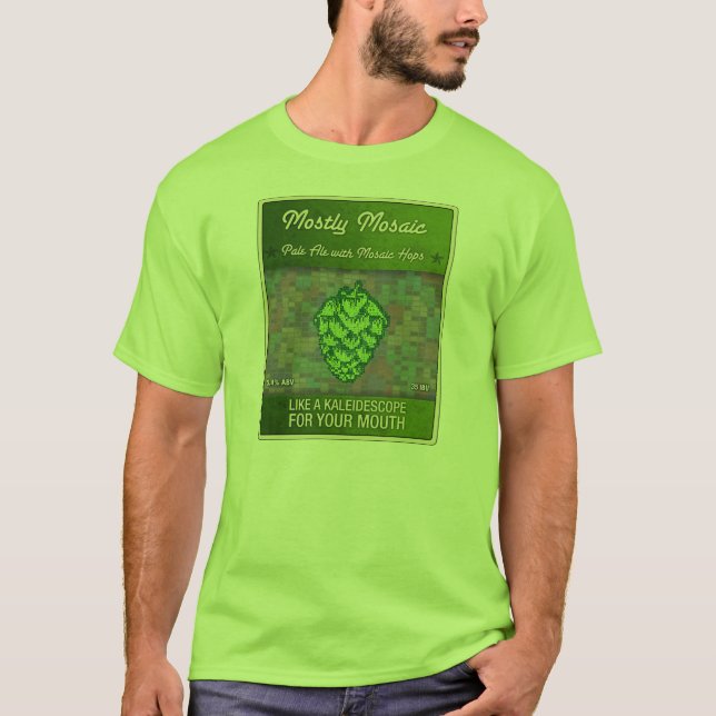 Mostly Harmless Mostly Mosaic T-Shirt (Front)